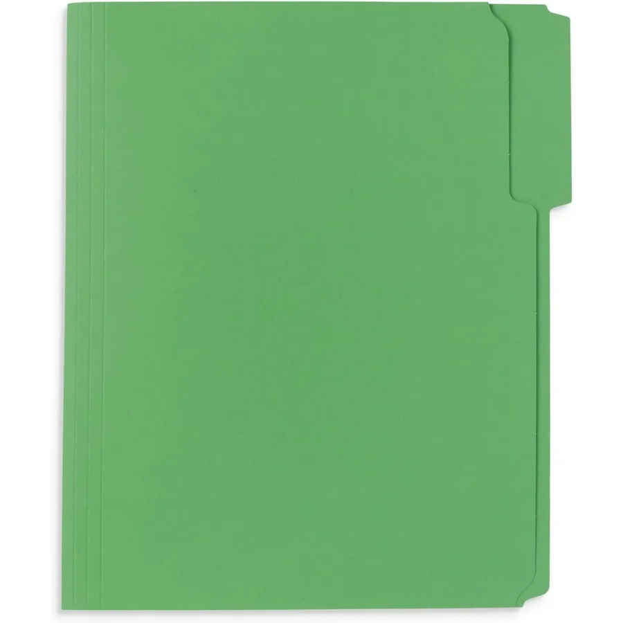 50 groene bestandsmappen voor een efficiënte organisatie van standaard medische bestanden Law Client-bestanden en Office-berichten