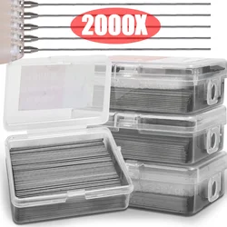 12-2000PCS Mechanical Pencil Lead 0.5MM 0.7MM 2B 60mm Length Replaceable Automatic Pen Refills Art Sketch Drawing Supplies
