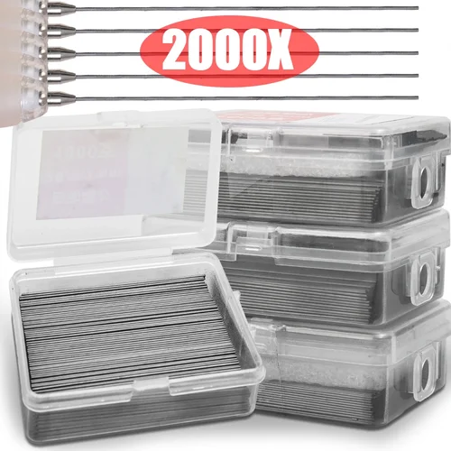 Lápiz mecánico de plomo reemplazable, 12-2000 piezas, 0,5 MM, 0,7 MM, 2B, 60mm de longitud, recambios automáticos, suministros de dibujo de bocetos de arte