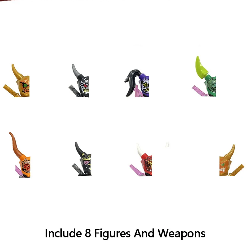 Ninja Figures Lord Garmadon Phantom Ghost Form Building Blocks Lloyd Model Niya Bricks Kids Kits Gift for Children