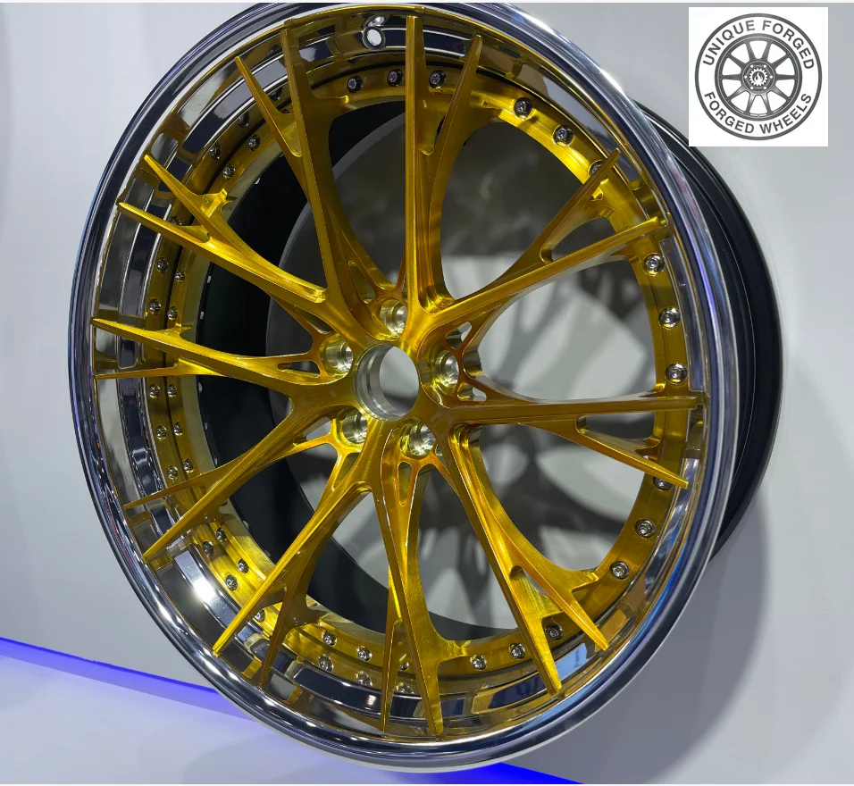 

Factory Direct Sales Luxury Car Wheel Rims 1 /2 /3 Pieced of Forged Wheels 19 20 21 22 23 24 26 Inch 6061-T6