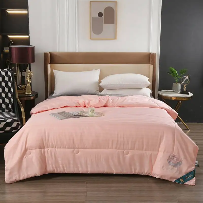 

2024 new snail silk quilt winter quilt hand-ordered mulberry silk spring and autumn quilt available in all seasons
