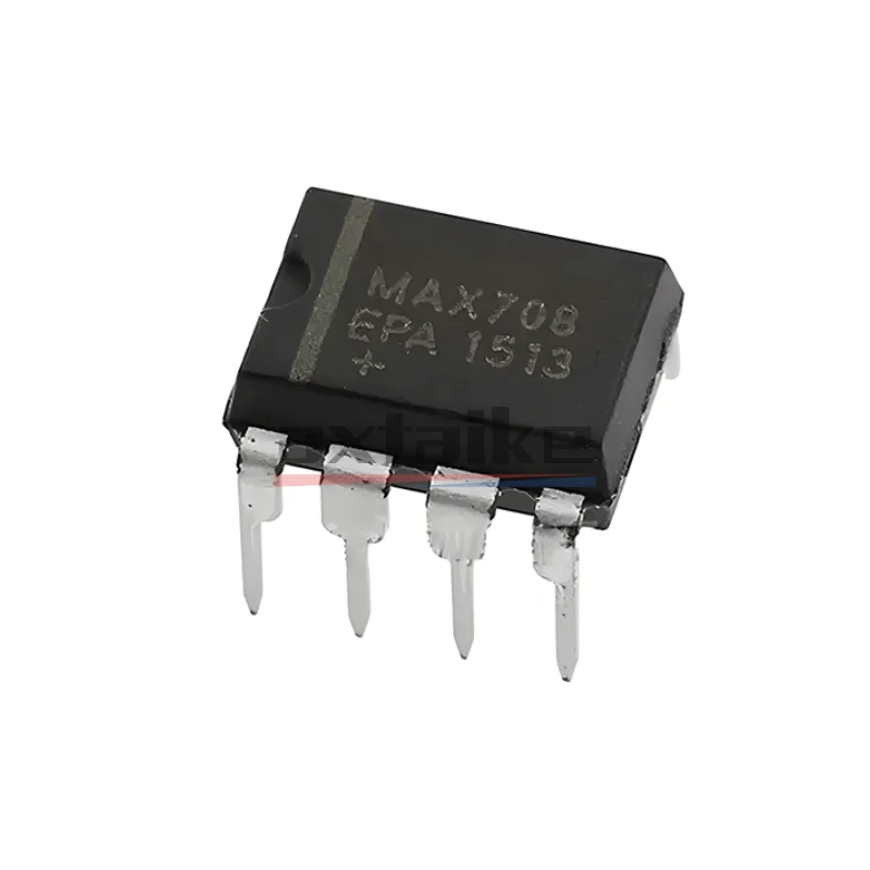 10 Uds MAX708 MAX708EPA DIP-8 MAX708EPA + circuitos de supervisión μP de bajo costo IC