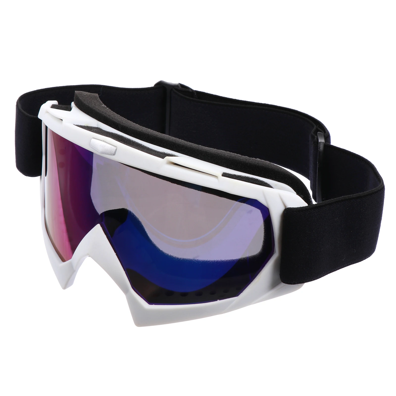 

Goggles Skiing Cycling Protective Mountaineering Eyewear White Sports Outdoor TPU Frame Adjustable Multicolor Lenses Windproof