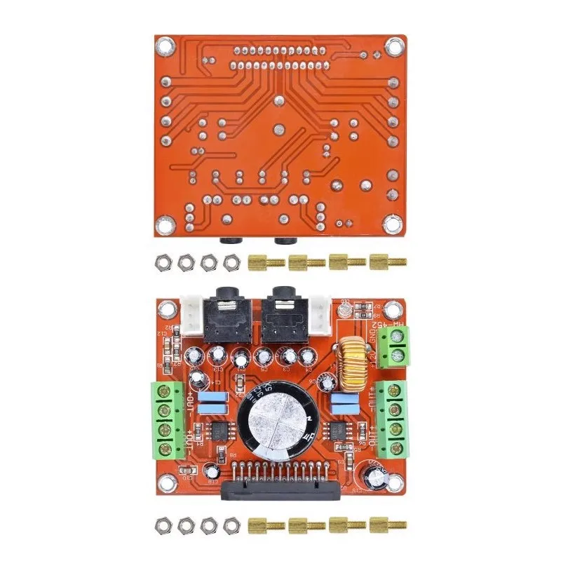 TDA7850 4 Channel Car Amplifier Board 4x50W HiFi Audio Power Amp with BA3121 Noise Reduction Large Capacitor