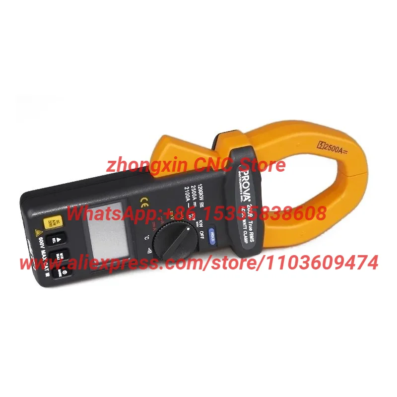 PROVA-2009 AC/DC Clamp Meter ,Temperature Measurement Tester