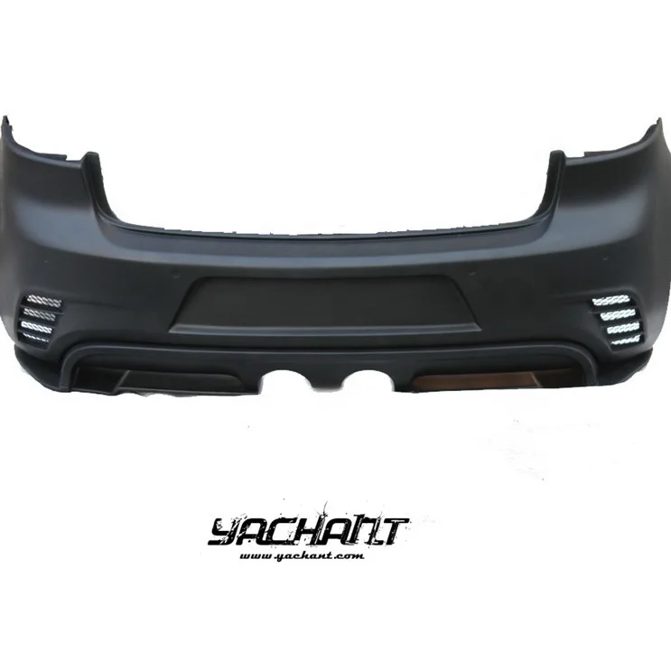 Portion Carbon Fiber 2010 to 2012 GOLF 6 MK6 GT R20 RZ Style Rear Bumper Bodykit Fit For GOLF 6 MK6 Rear Bumper Kit