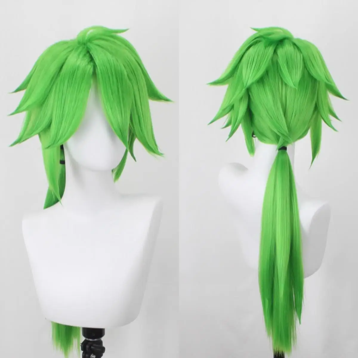 AOTU Xander Cosplay Pruik – Korte blauwe anime pruik voor mannen vrouwen Hittebestendig synthetisch haar Halloween kostuum rollenspel