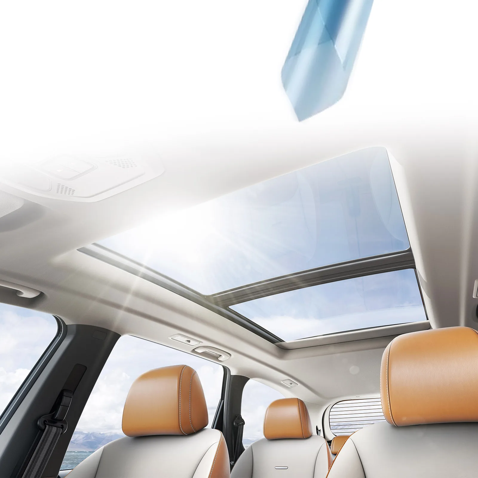 TPU Sunroof Protection Film for Cars UV Proof Infrared Rejection Stain Resistant with Self Healing Function