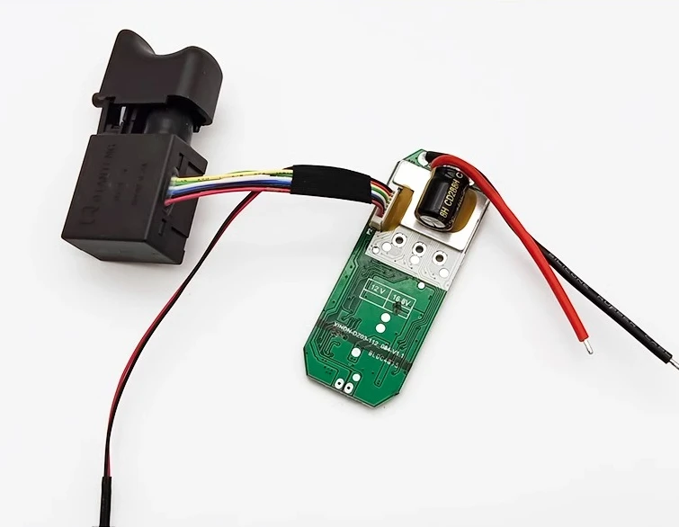 

Equipped with 16.8V electric drill control board switch, pistol drill electric tool accessories