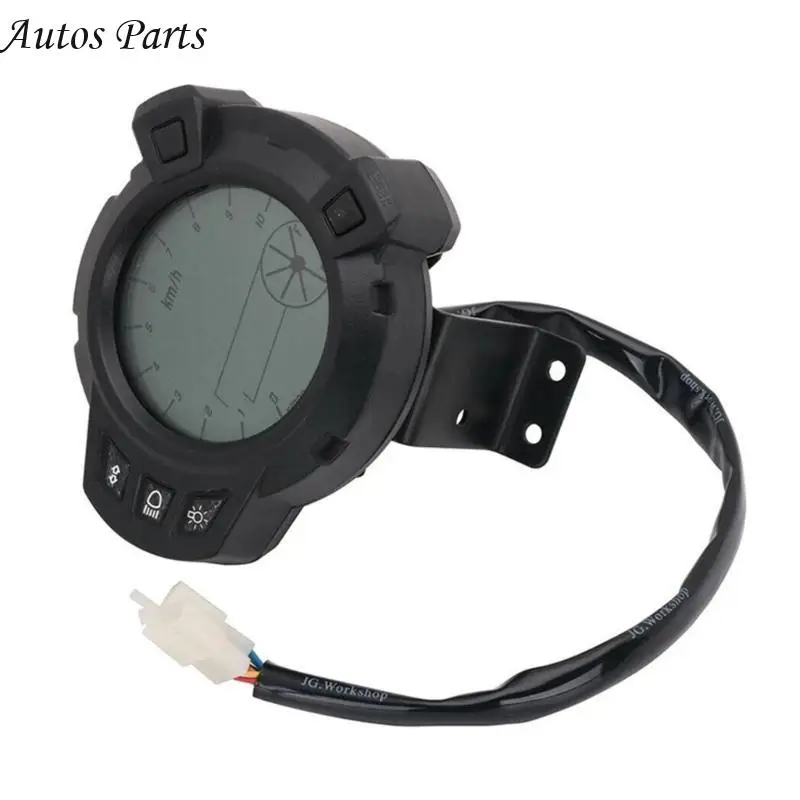 

57BA Advanced Motorcycle LCD Meter Instrument Panel with Speed, Mileage, Indicators for BWS125 Commuters and Enthusiasts