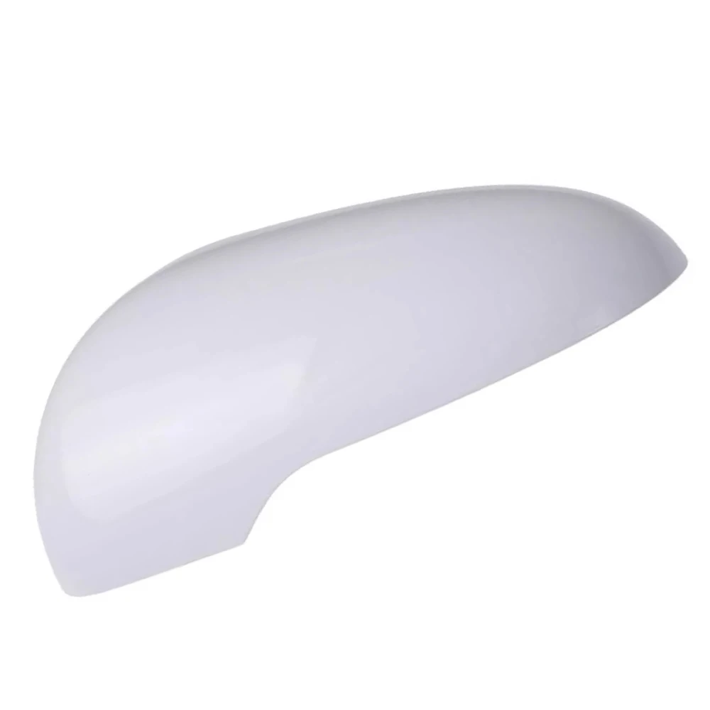 Rear View Mirror Cover Left/Right Side Door Wing Mirror Cover Cap for Kia Sorento 2015-2019 87616C5000 87626C5000 ABS White