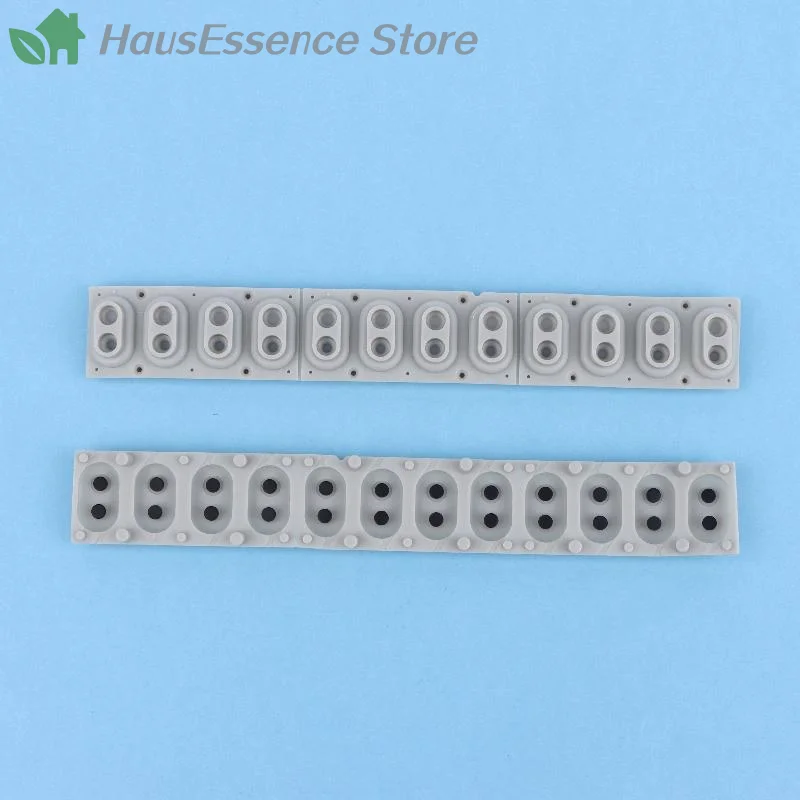 ※1/4 piezas de tiras de goma conductora para botones de Korg PA4X PA3X PA2X PA800 PA80 TRITON LE y TR, juego de contactos de goma para teclas