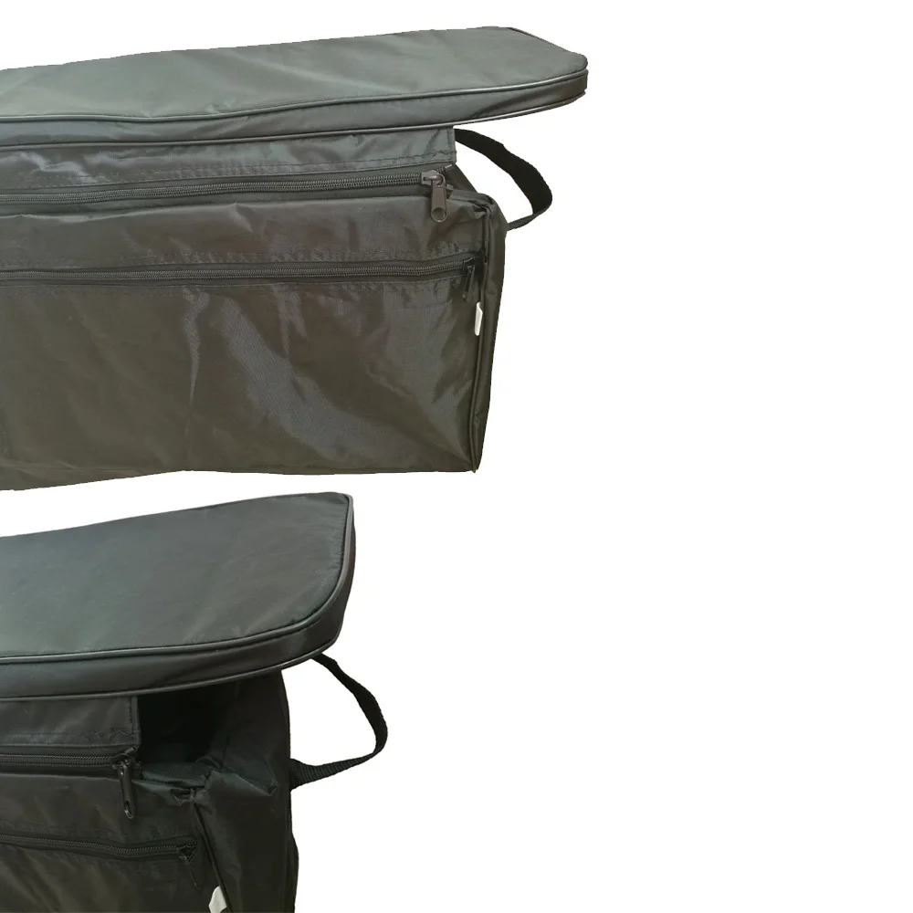 New 420D Coated Oxford Inflatable Boat Seat Storage Bag With Padded Seat Cushion For Fishing Canoe/PVC Kayak/Assault oats/Rowing