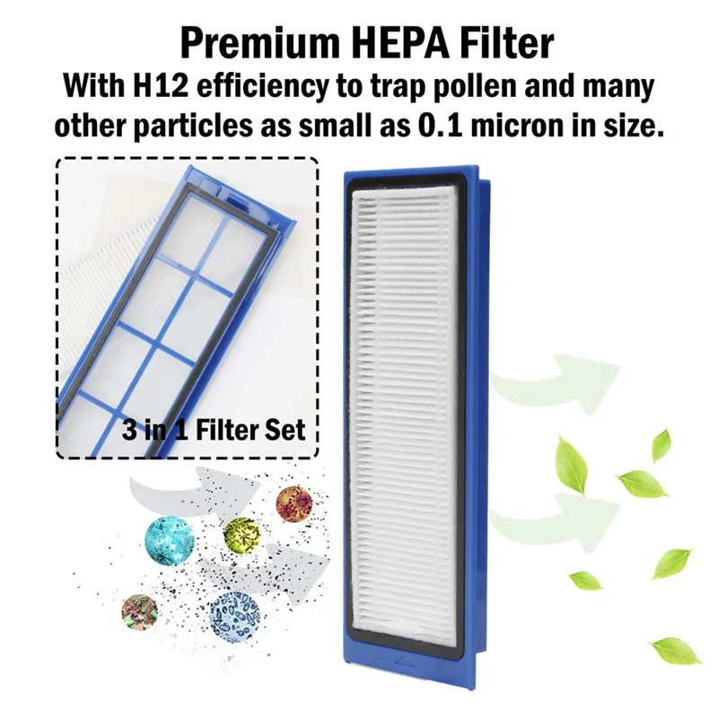 2Set ملحقات المكنسة الكهربائية استبدال طقم قطع غيار ل Eufy Robovac L70 الهجين جهاز آلي لتنظيف الأتربة