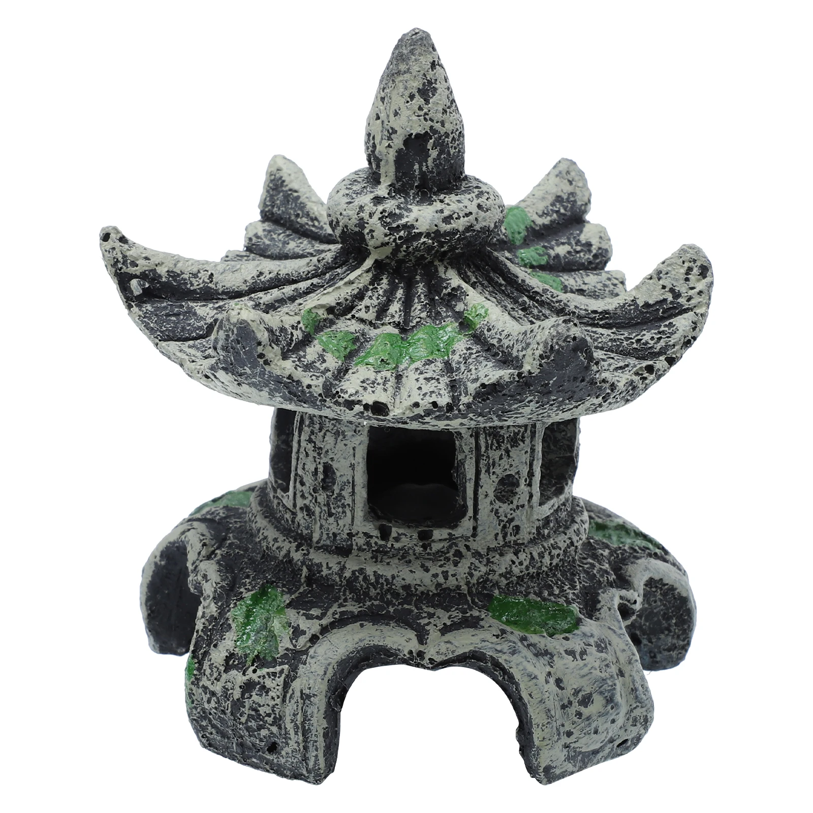 1 قطعة النمط الصيني بونساي الراتنج زخرفة لخزان الأسماك ديكور واقعية محاكاة حوض السمك الجبلي المناظر الطبيعية الزينة