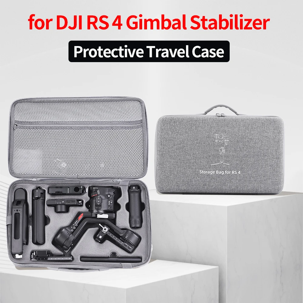 Carrying Case for RS 4 Anti-fall Shoulder Bag Handbag Shockproof Protective Travel Case for DJI RS 4 Gimbal Stabilizer Accessory