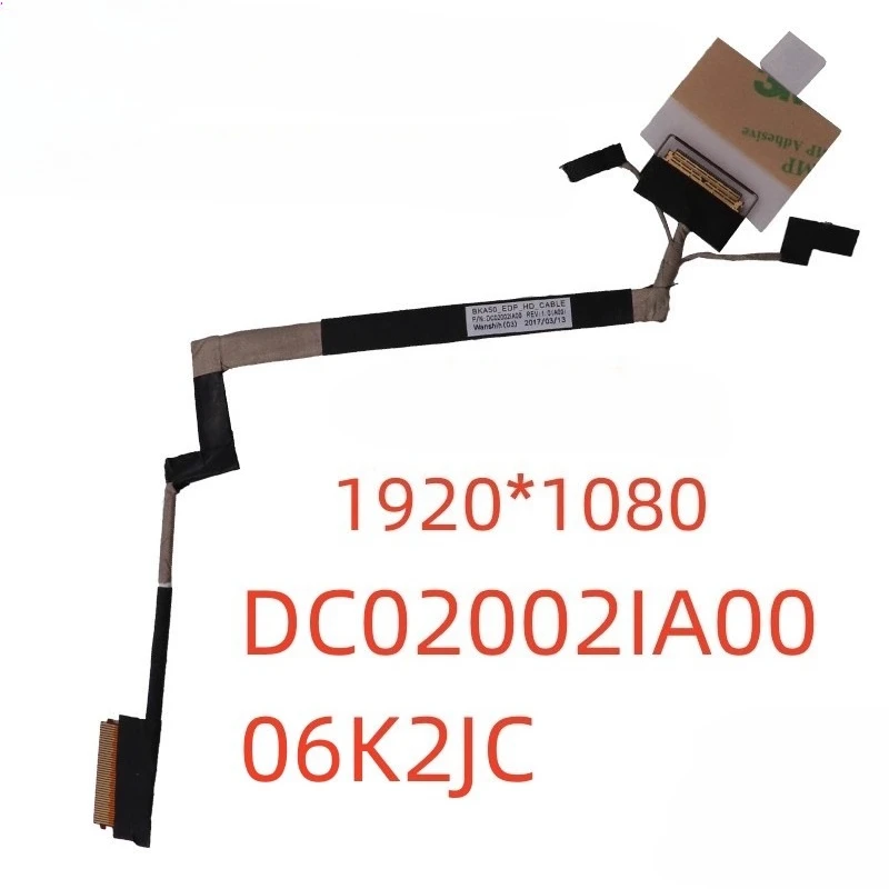

LCD LED Screen Display Flex Cable Replacement for Dell Inspiron 15 7000 7560 7572 BKA50 06K2JC 6K2JC DC02002IA00