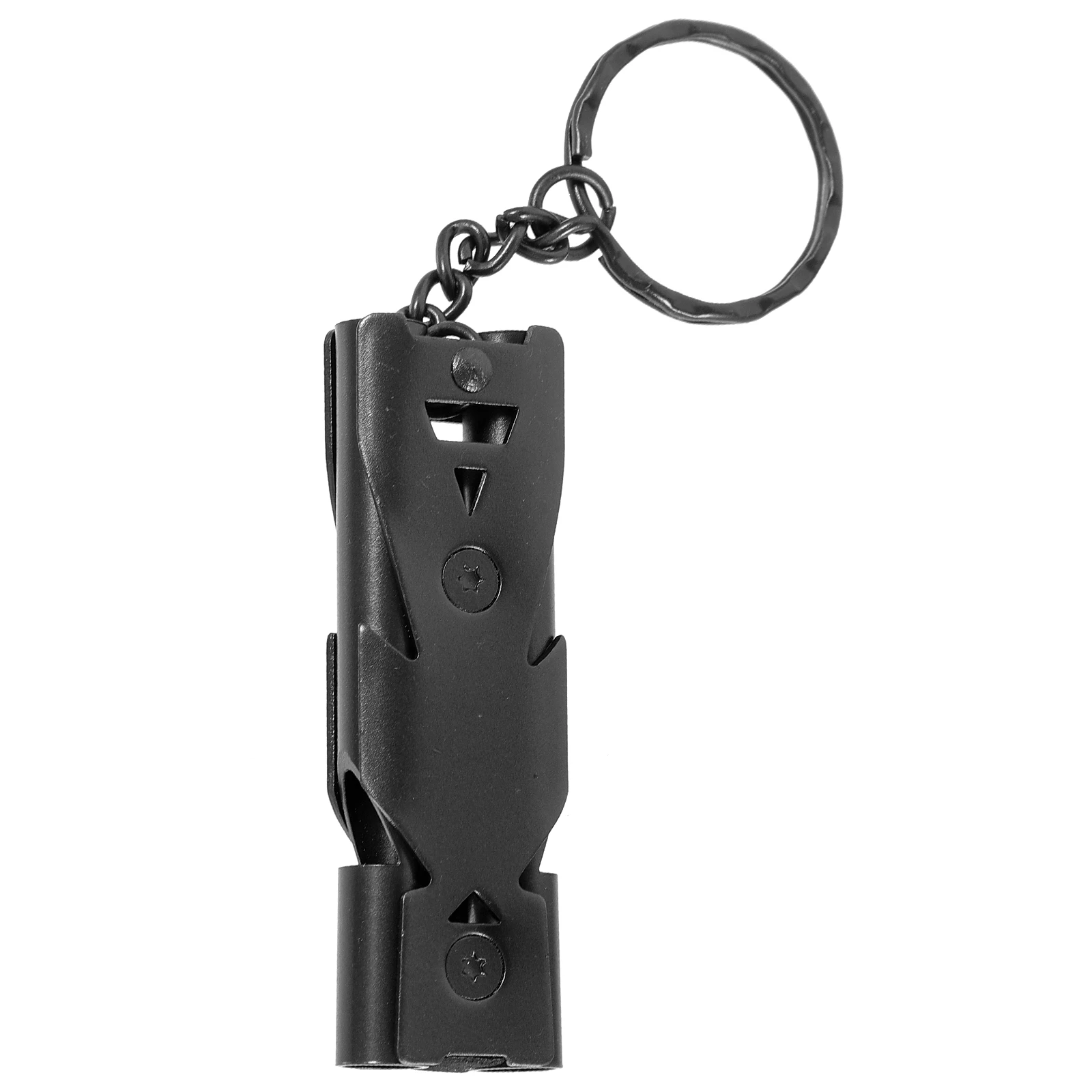 

Stainless Steel Whistle for Pet Training Dog Bird Pigeon Loud Sound Portable Keyring Outdoor Camping Deep Gray