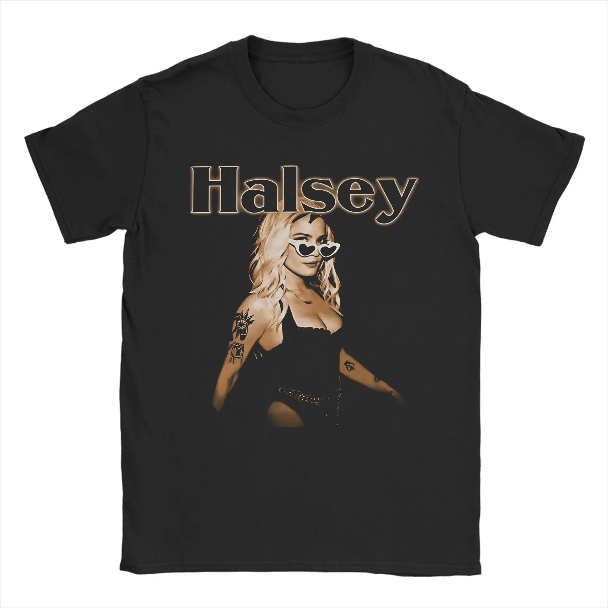 

Halsey Back To Badlands Print T Shirt for Men Women 100% Cotton Tee Shirt Clothing