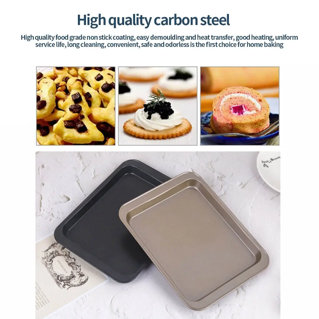 Rectangle Baking Pans Oven Tray Non-stick Bakeware Professional Plate