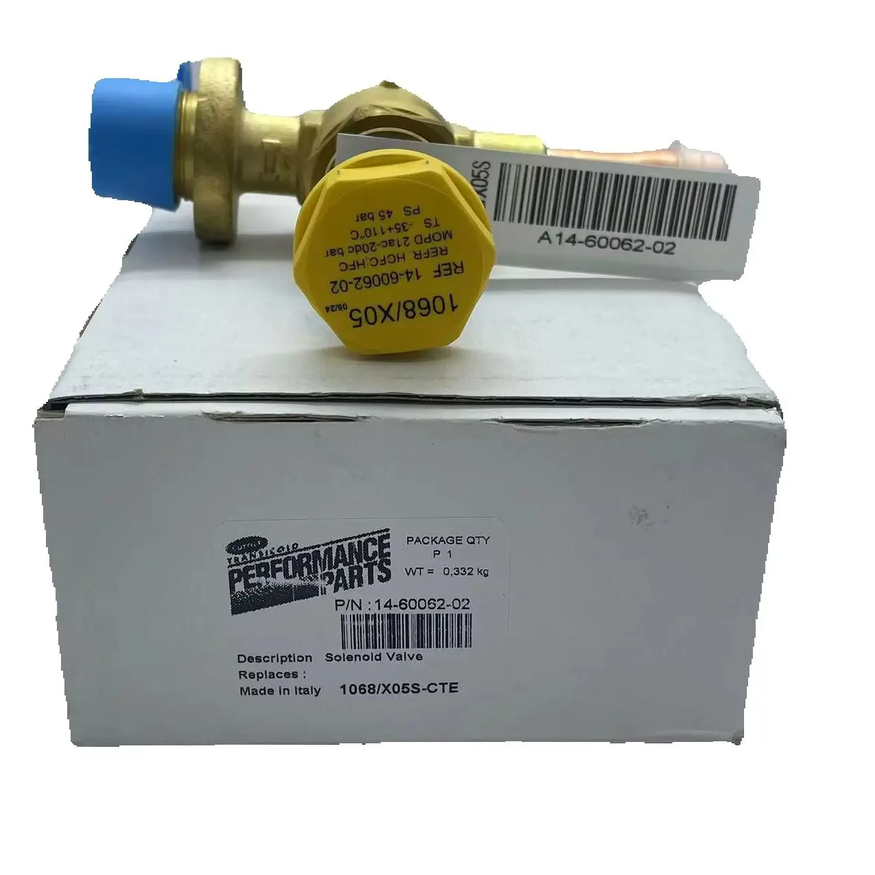 Original! 14-60062-02 Hot Valve HGV1 for Carrier Supra Sub-Engine Units and Maxima Trailer Units, Original