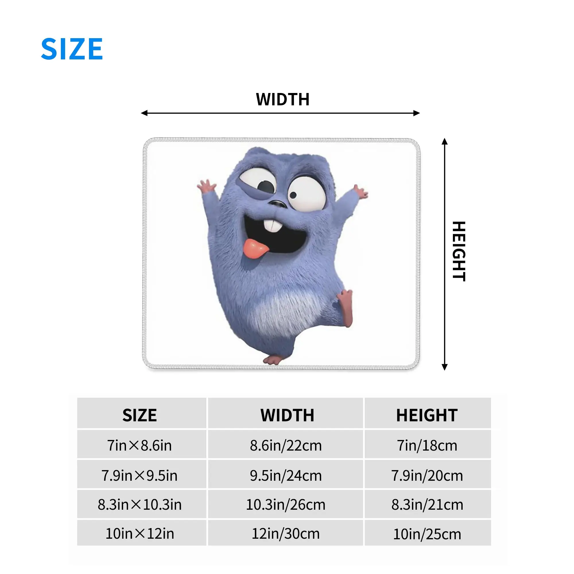 Happy Lemmings Tabodi And Grizzy Mouse Pad Computer Keyboard Mouse Mat Gamer PC Laptop Desk Mat Office Accessories Table Mats