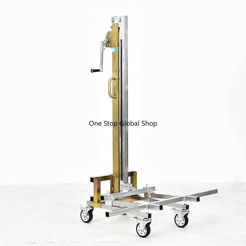

Wall Mounted Cabinet Lift Lifting Crane Lift 1.7m 2m 2.4m Stacker Wall Cabinet Cabinet Installation Mobile Lift