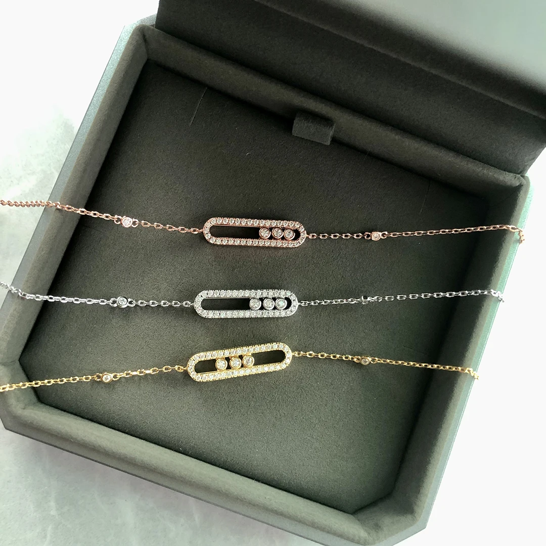 Bijoux en argent Sterling 925 de qualité supérieure, Bracelet pour femmes, bijoux d'anniversaire romantique, cadeaux, accessoires de fête