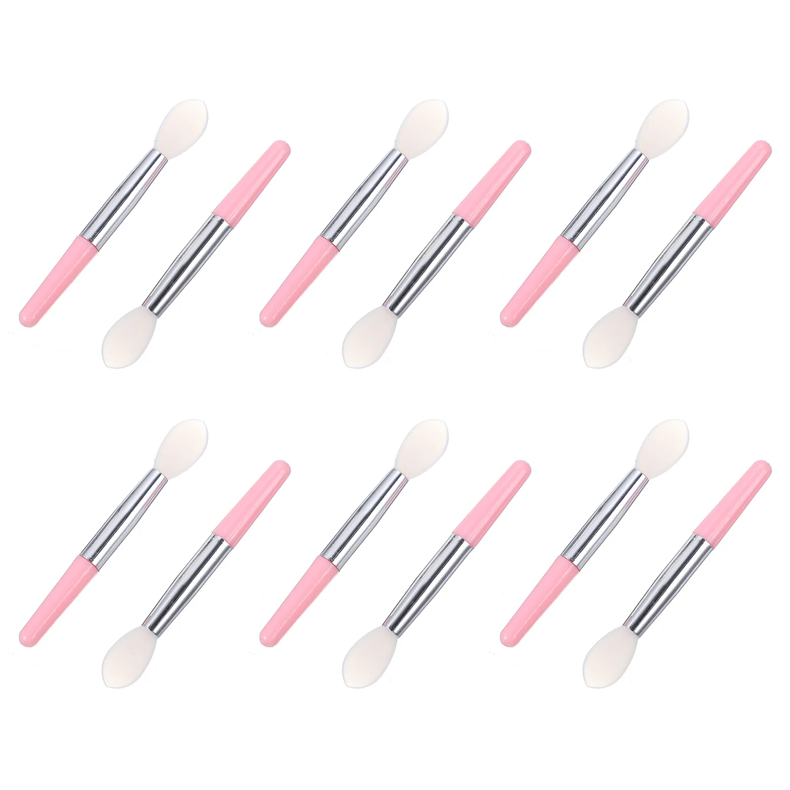 12 Uds. Pinceles de silicona para máscara de labios, aplicadores de lápiz labial duraderos, aplicador de bálsamo labial portátil, juego de brochas de maquillaje de viaje