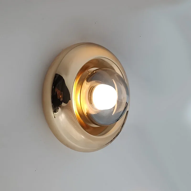 

2025 Caren Lighting Futurism Wall Sconces Lighting Design Glass Electroplating LED Bauhaus Contemporary Modern Cozy Light Fixtur