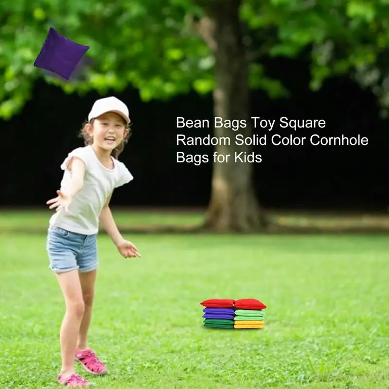 Bean Bags for Bean Bag Toss Game Kid Throwing Sandbags Toys Sandbag Throwing for Kids Outdoor Indoor parentskids Playthings