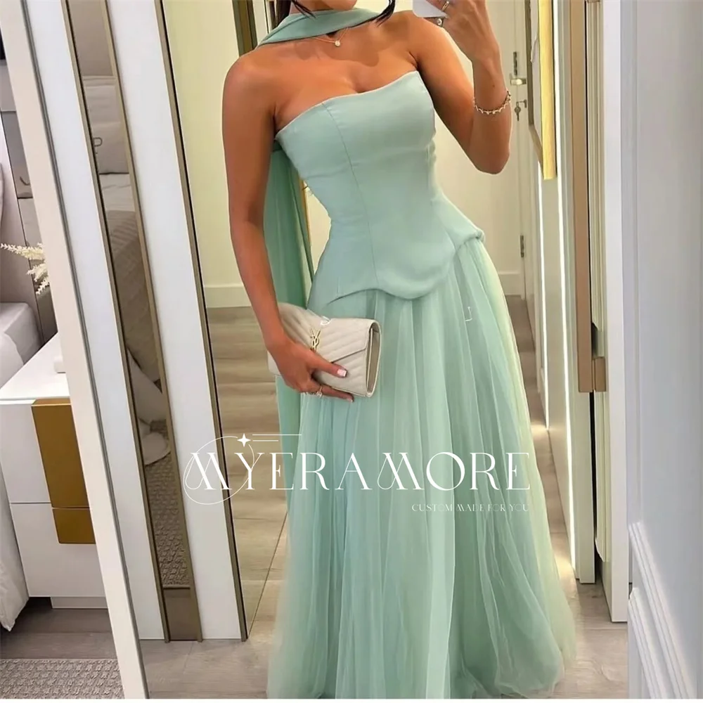 

2025 New Arrival Elegant Evening Dress for Women Sleeveless A-Line Prom Dresses Formal Cocktail Dress فساتين سهرة Customized