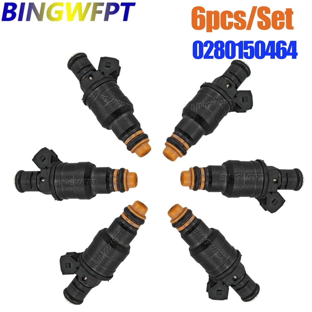 New High Quality For VW Skoda Golf  6pcs Fuel Injector Nozzle 0280150464 06A906031