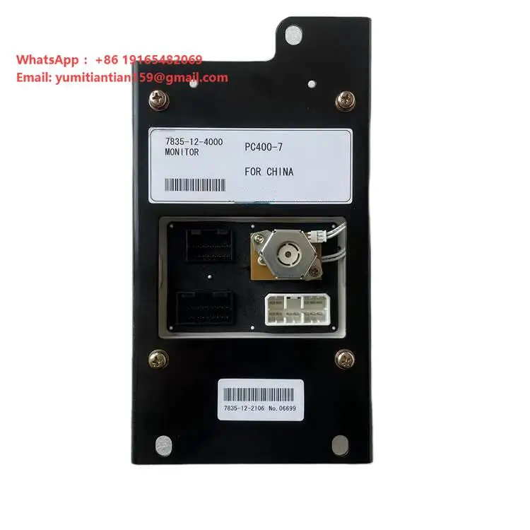 Chaohuite Display Screen 7835-12-4000 for PC400-7 Komatsu Monitor Excavator Dashboard