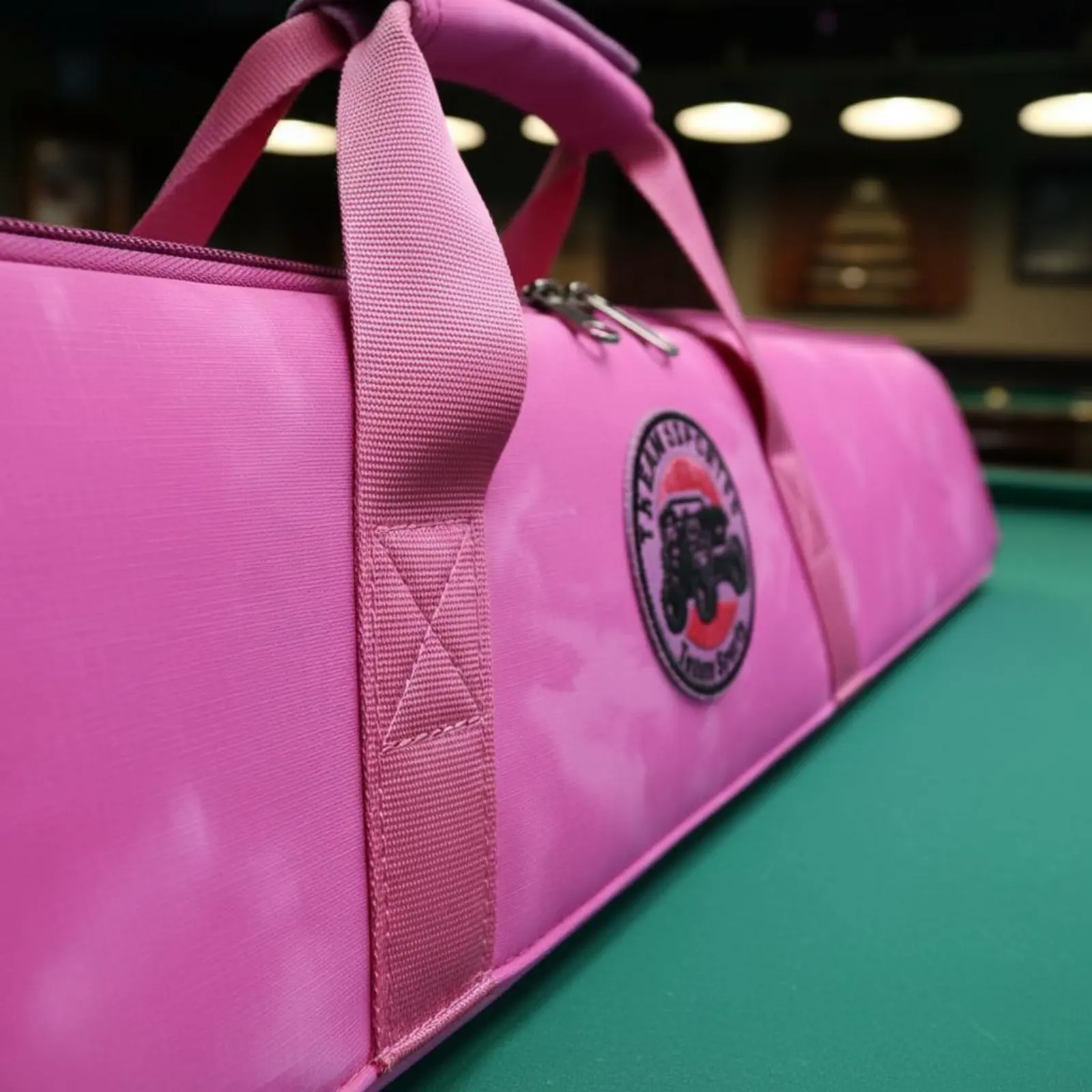 6-Hole Billiard Cue Bag Waterproof Soft Pool Cue Case Billiards Accessory Versatile Carrying Lightweight for Tournaments