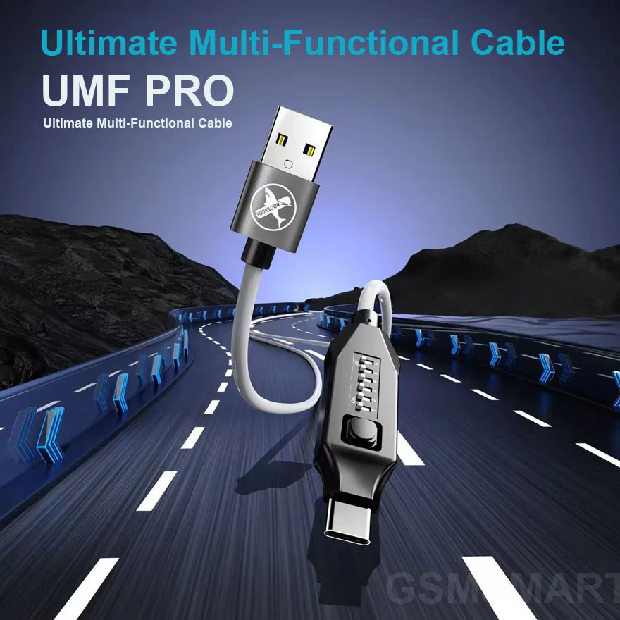 أقصى كابل UMF Pro متعدد الوظائف ، UMF كل الحذاء ، EDL V2 للتناغم TP HW USB ، COM1.0