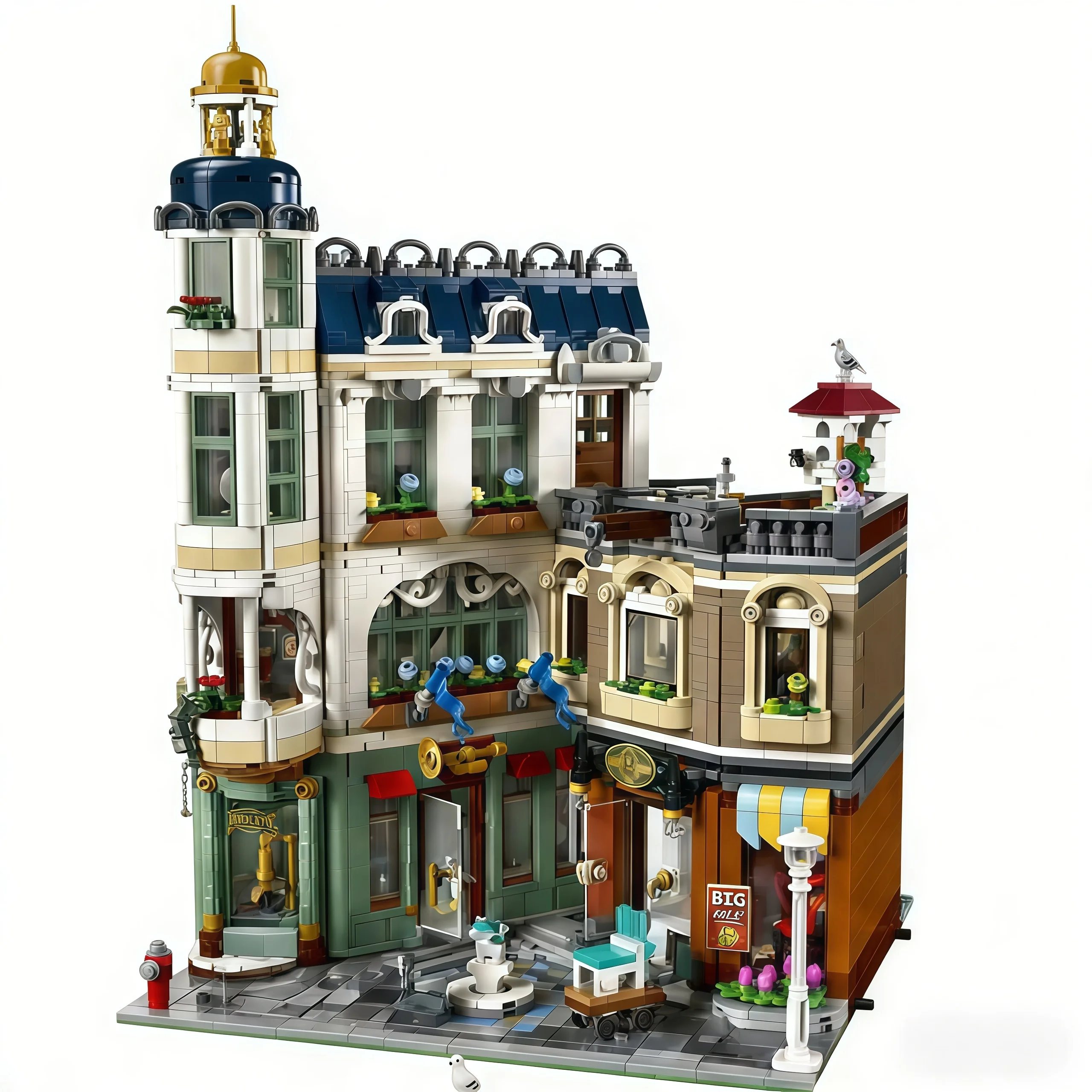 2026 Nieuwe 3456PCS 11371 Modulaire Bouwstenen, Europese Winkelstraat Stad Architectuur Bricks Speelgoed voor Kinderen Volwassenen Gift