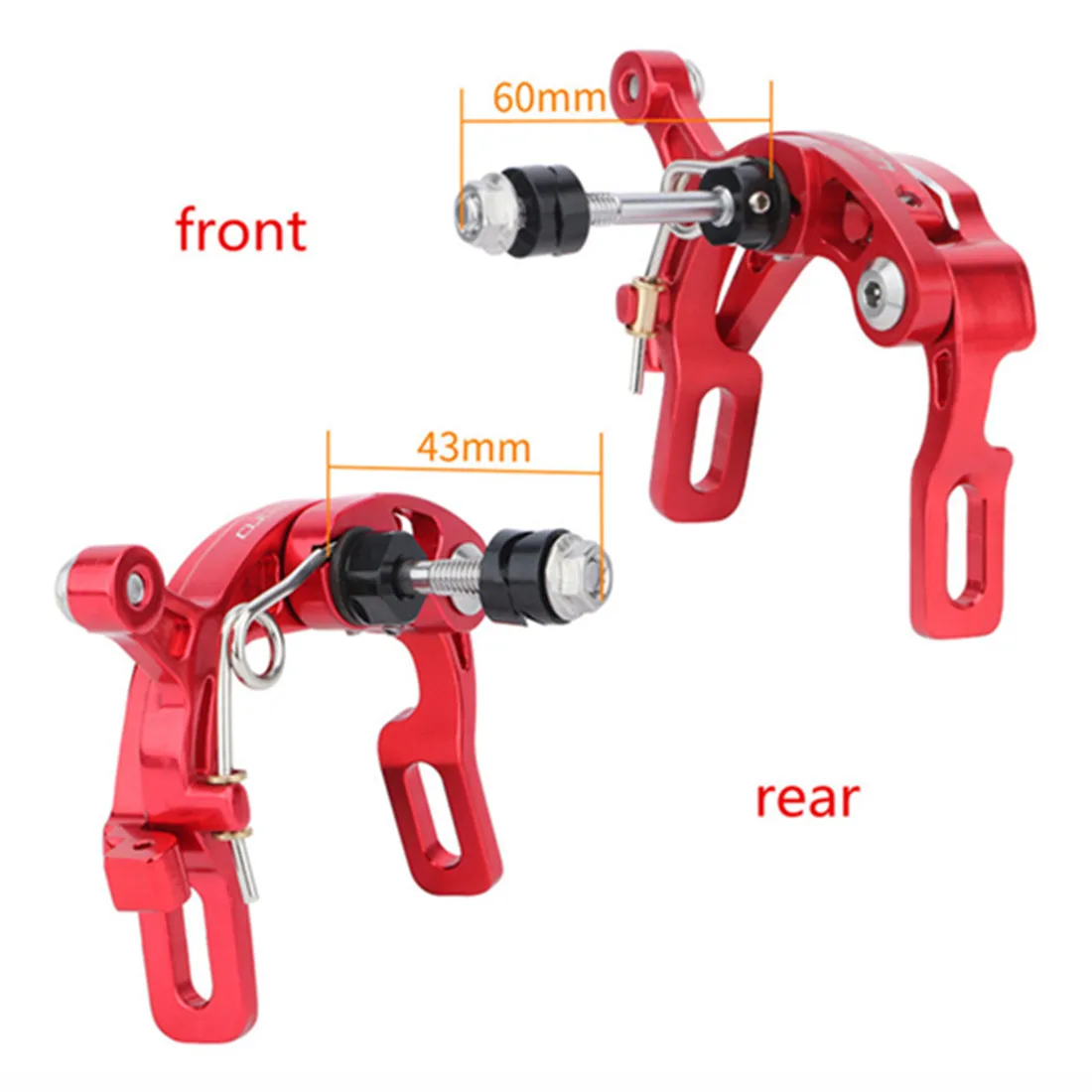 JKLapin Litepro Bicycle C200 C Clamp Folding Bike Brake Lever C Brake Caliper Aluminum Alloy For Brompton