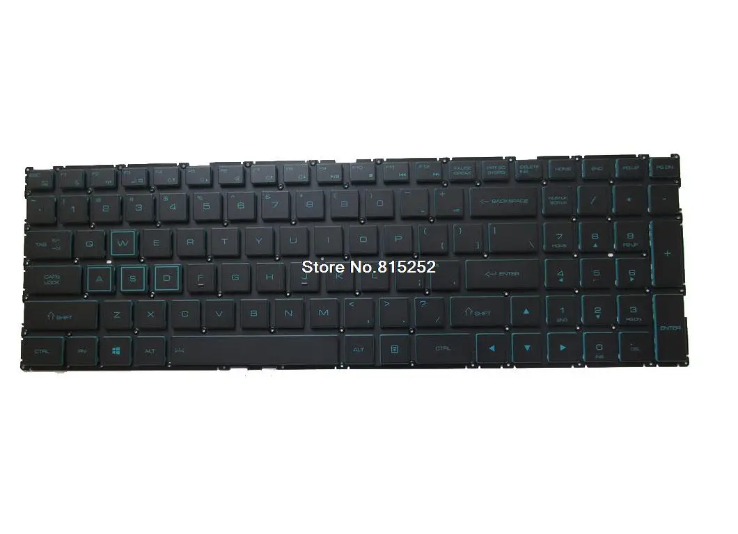 

Laptop Keyboard For Hyperscalers HL5 HL5+ GAMINGBOOK United States US Without Frame New Black