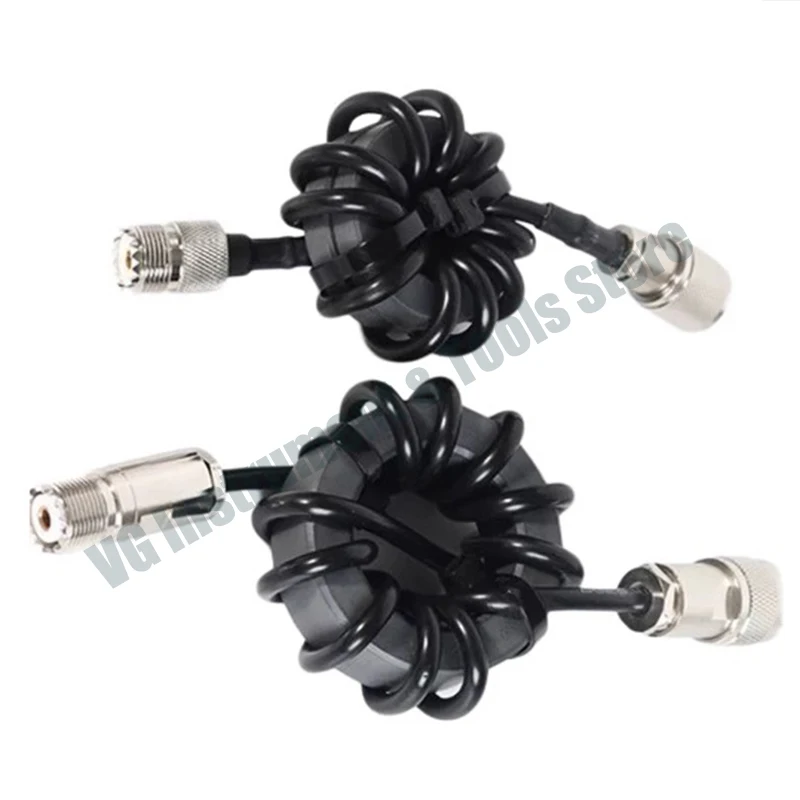 high quality 1.8-30MHz Shortwave Choke Magnetic Rings For HF Shortwave Radi EM-25 EM-43o Anti-interference Tool Accessories