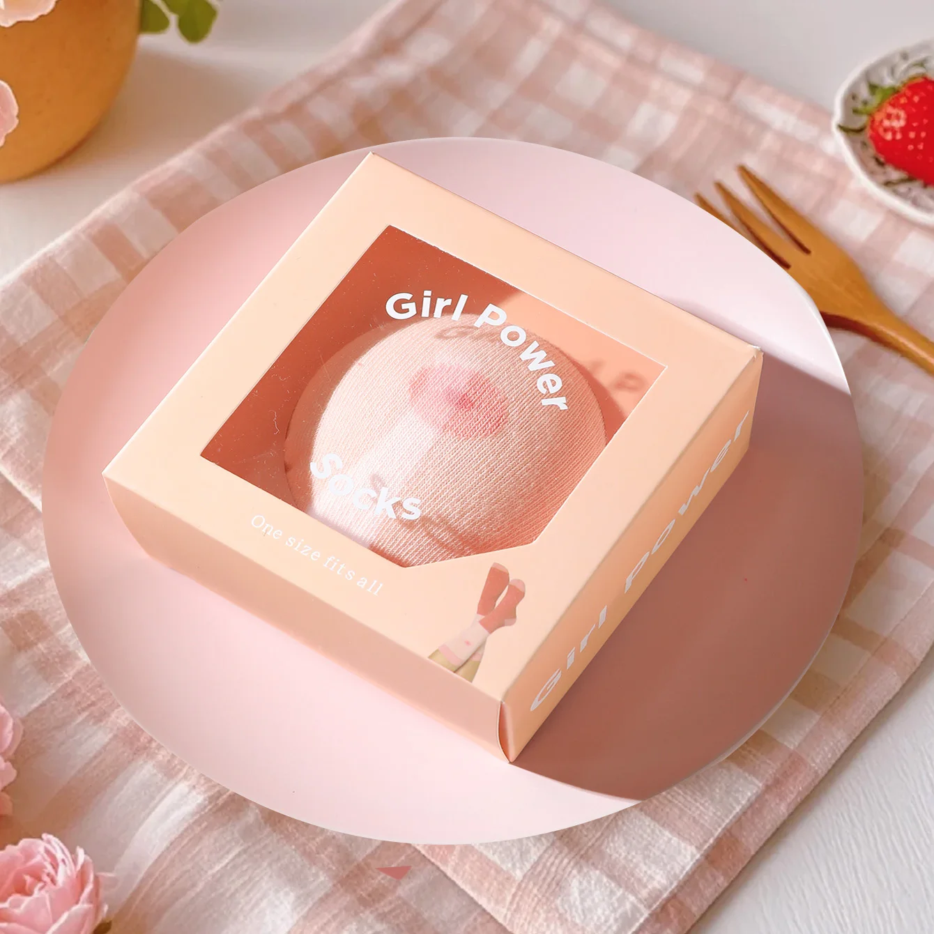 زوج واحد من جوارب منتصف الساق للرجال والنساء، جوارب صندوق هدايا حلوى ملونة مبتكرة وممتعة، طراز عصري أوروبي وأمريكي، هدايا جديدة غير رسمية للحفلات، عيد الميلاد، سانتا كلوز، أنماط الخريف والشتاء، جوارب لطيفة وممتعة لجميع المواسم