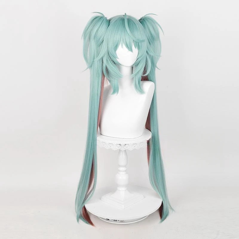 AGCOS Little Raccoon MIKU Cosplay Wig Anime Girl Miku COS Hair Wigs