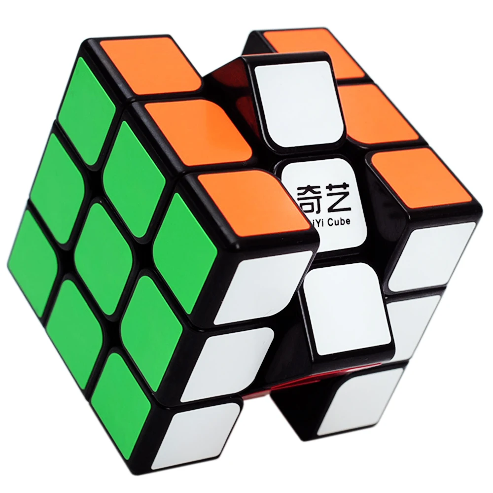 Modern Instant Magic Square QuYi Fine 3x3 Hongarian Speed Cube Q Y QiHang Stickers QiYi 3*3 from 7 Years to 10 Kids QY Toys 56mm