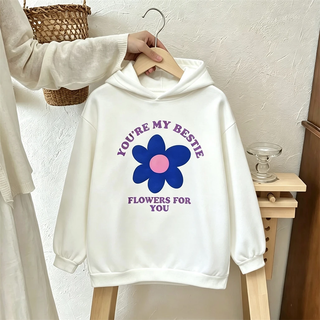 Boys Girls Casual Sports Pullovers Autumn Winter Thin Velvet Hoodies Green Red White Hooded Tops Outer Wear Toddler Clothing