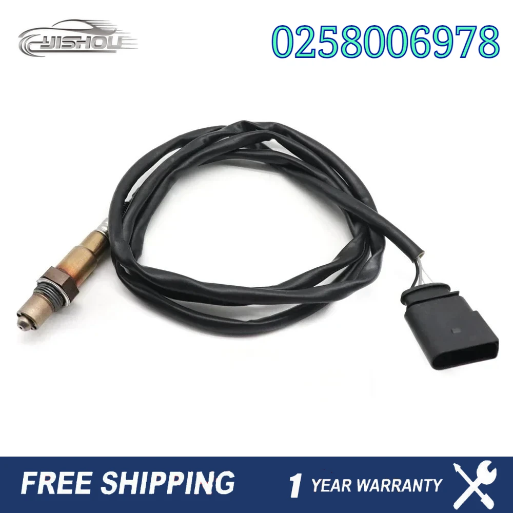 Sensor de oxígeno Lambda O2 para AUDI A3 A4 A6 A8 TT ALLROAD Estate para Volkswagen Beetle Golf Jetta Passat BORA Estate 0258006978