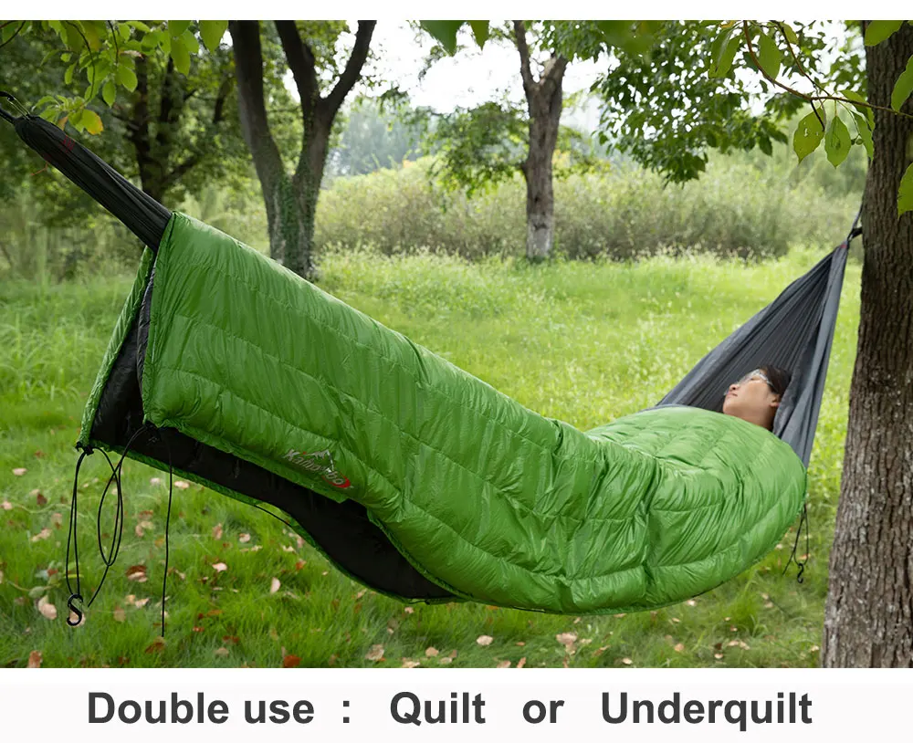 Kamperbox Hammock Quilt Down Quilt Underquilt Sleeping Bag Down Hammock Underquilt Down Camping Quilt Sleeping Bag Tourism Down