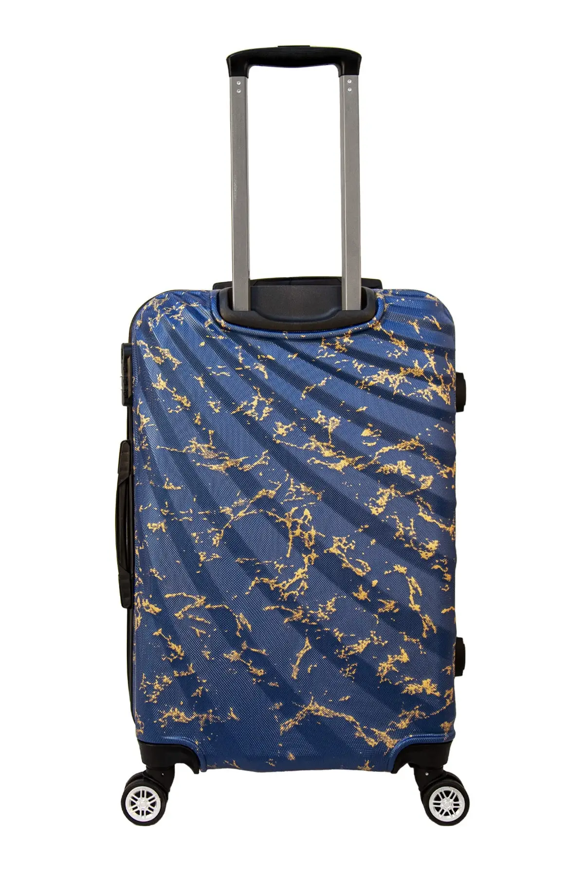 Kabin Indigo (Kecil) Ukuran Koper Dicetak Volume Besar Penuh Nyaman Kokoh Tas Perjalanan Tahan Pecah Pengiriman Cepat dan Aman