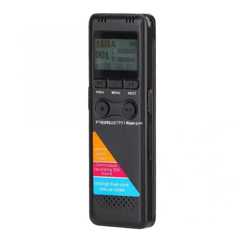 8/32GB Digital Voice Recorder with 8000H Recording Capacity Voice Activated Recorder with Playback for Meeting New Dropship