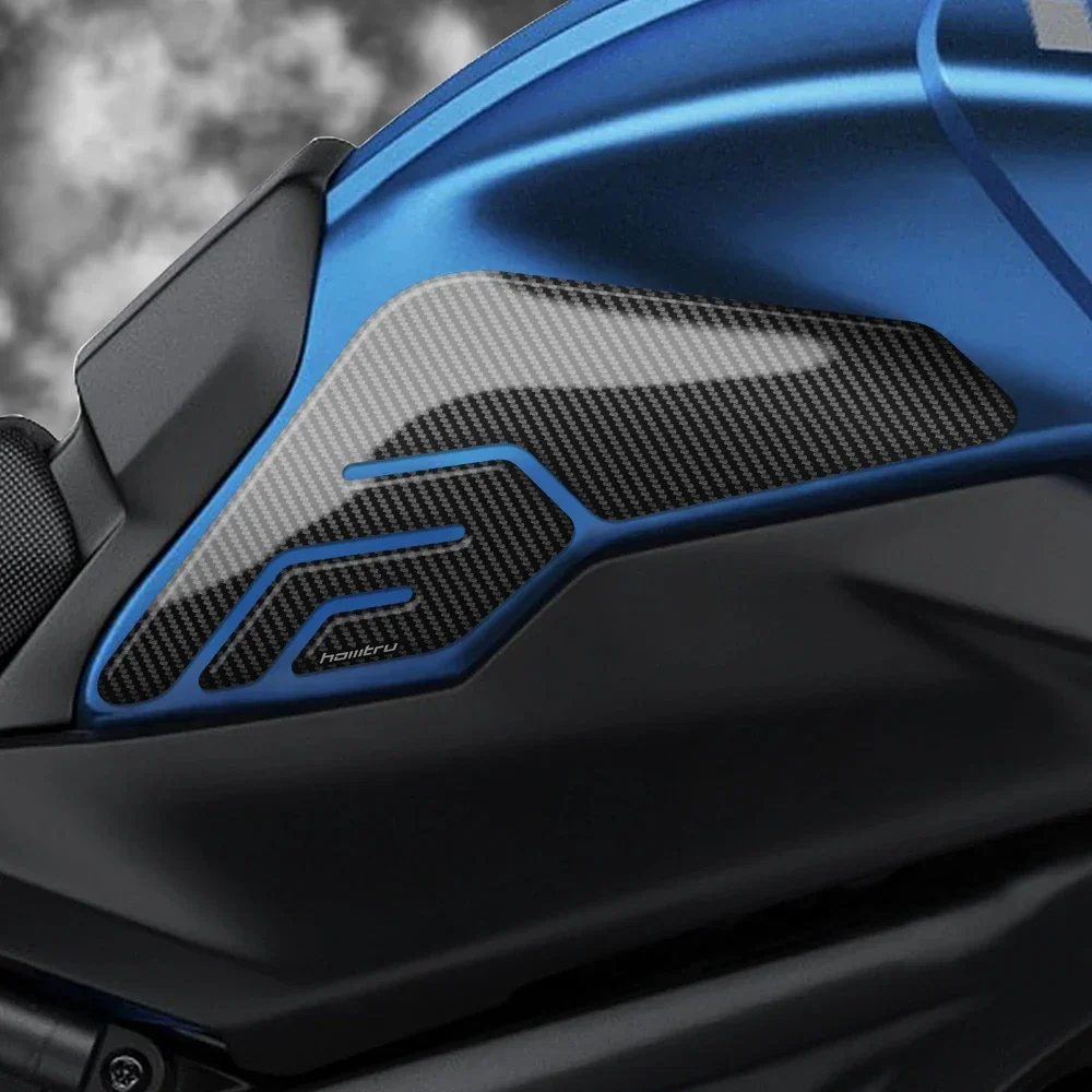 

Motorcycle Carbon Side Tank Pad Grip For Yamaha TRACER MT-09 FZ-09 2015-2020 Protection Carbon-look Sticke